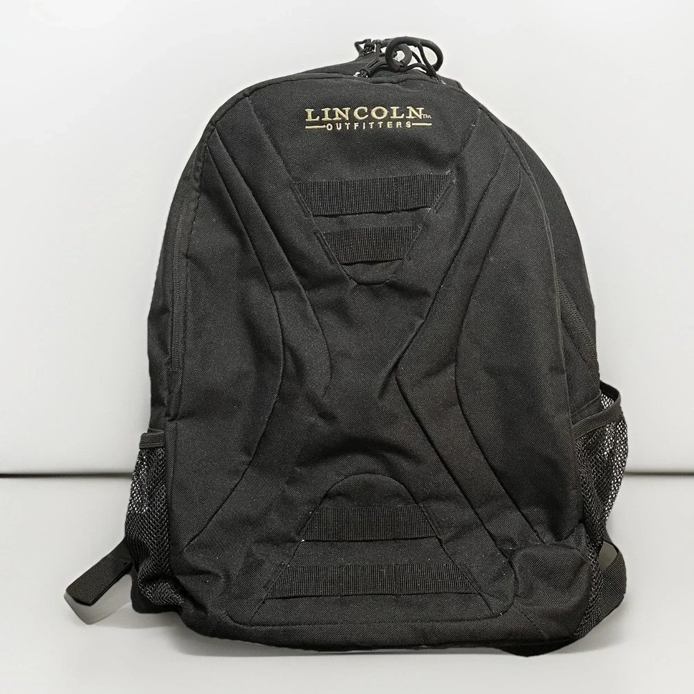 Lincoln Outfitters Rugged Backpack Camping Computer Sleeve Sturdy Large Size